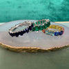 ANSTER Jewelry Octagon Emerald Cut Lab Grown Emerald Ring 9K 10K 14K 18K Gold Eternity Ring