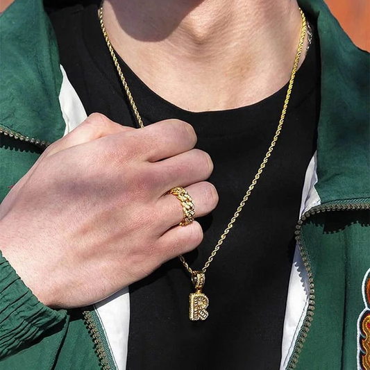 ANSTER Jewelry Anel de diamante ético feito à mão em ouro 18K com lapidação pera cultivado em laboratório 