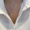 ANSTER Jewelry Platinum PT950 IGI VVS2 Lab Grown Diamond Necklace