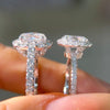 ANSTER Jewelry Brincos de diamante rosa cultivados em laboratório personalizados 