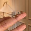 ANSTER Jewelry OEM IGI 18K Gold Earrings VVS Lab Grown Diamond Earrings