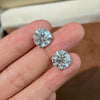 ANSTER Wholesales Price 4-5ct Round cut Lab Grown Diamonds Stud Earrings with IGI