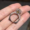 ANSTER Customized 18K White Gold Ring 4ct Round cut Lab Grown Diamond Ring with IGI