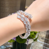 ANSTER Jewelry 0.5-1ct Pear cut Lab Grown Diamond Bracelets Bangles with IGI