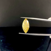 ANSTER Custom Marquise cut Lab Grown Yellow Diamond Ring 18K Yellow Gold Ring