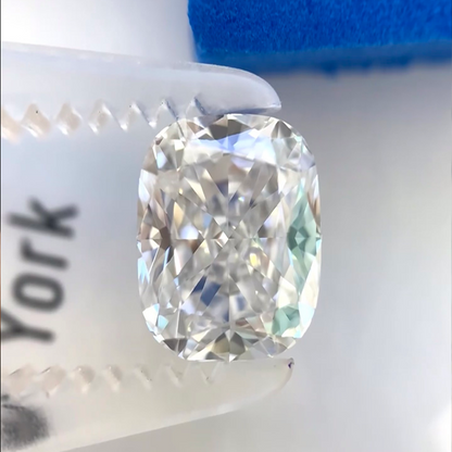 ANSTER Jewelry Taylor Engagement 18K Gold 8ct Old Mine Cut Lab Grown Diamond Ring with IGI