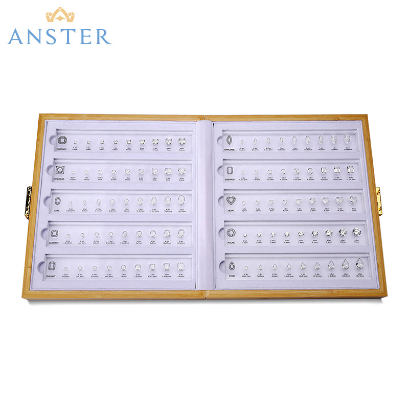 ANSTER Jewelry Setting Tools Cubic Zirconia Diamond Size Chart