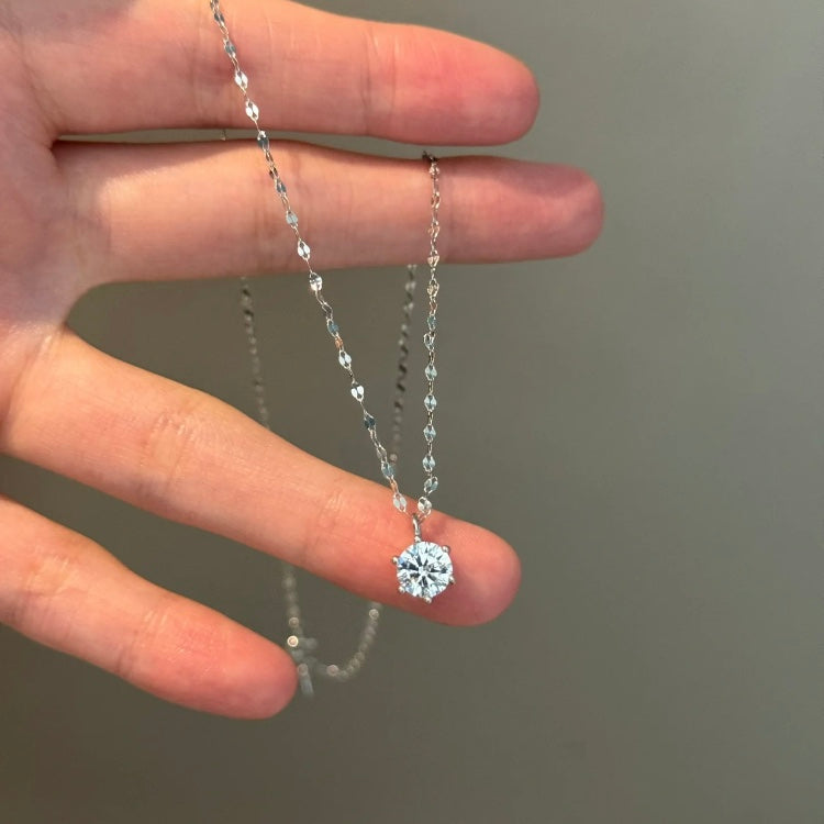 ANSTER Customized Wholesales Price 3 Carat Lab Grown Diamond Pendant Necklace with IGI