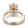 ANSTER Wholesales Price Six Claw 2ct Lab Grown Diamond Ring with IGI 18K Gold Ring