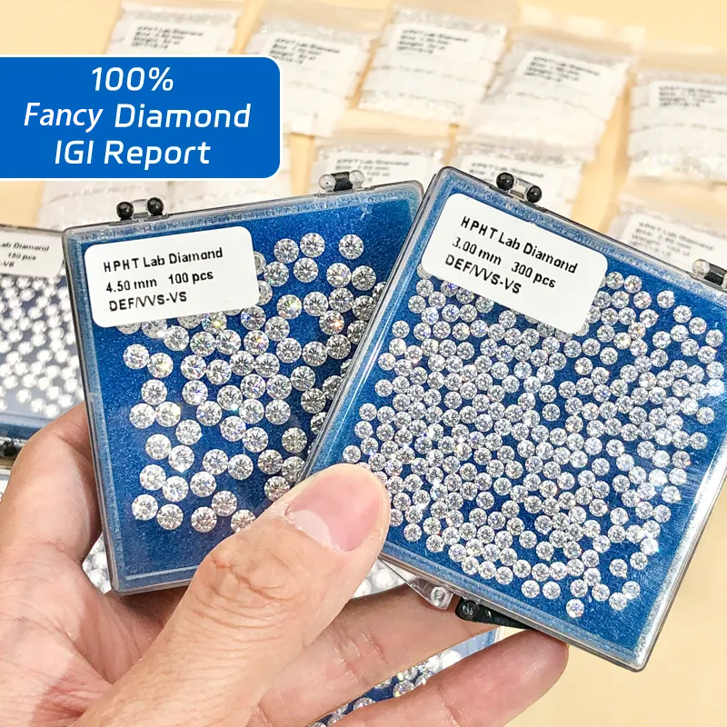 ANSTER Jewelry Anel de diamante ético feito à mão em ouro 18K com lapidação pera cultivado em laboratório 