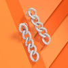 ANSTER Jewelry Customized Lab Grown Diamond Drop Earrings with IGI Hip Hop Style