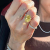 ANSTER Jewelry Customize 18K Gold IGI 8ct Oval Cut Lab Grown Diamond Ring