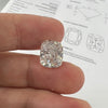 ANSTER Wholesales Price 18K Solid Gold 8ct Cushion cut Lab Grown Diamonds Earrings with IGI