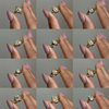 ANSTER 18K Gold Jewelry VS2 VVS1 Fancy Cut Shape Lab Grown Diamond Ring with IGI