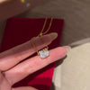 ANSTER Jewelry Custom 18K Gold Hello Kitty Charms Pendant Lab Grown Diamond Necklace