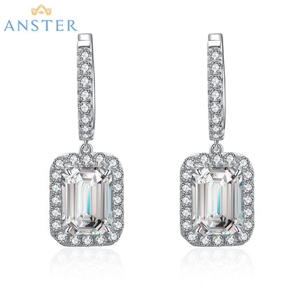 ANSTER Jewelry Customize 18K Gold Lab Grown Diamond Earrings