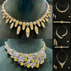 ANSTER Wholesales Price 18.82ct Pear cut Yellow Lab Grown Loose Diamond Fine Necklace with IGI Dubai Jewelry