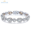 ANSTER Jewelry Custom 9K Gold Lab Grown Diamond Bracelet