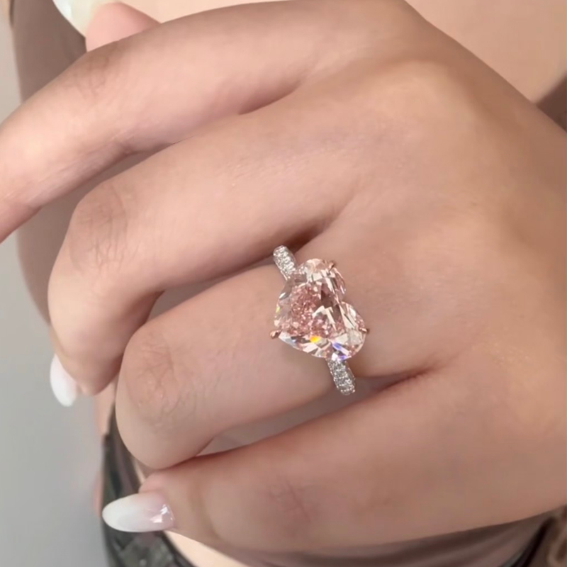 ANSTER Wholesales Price Heart cut Lab Grown Loose Diamonds with IGI for White Gold Rings