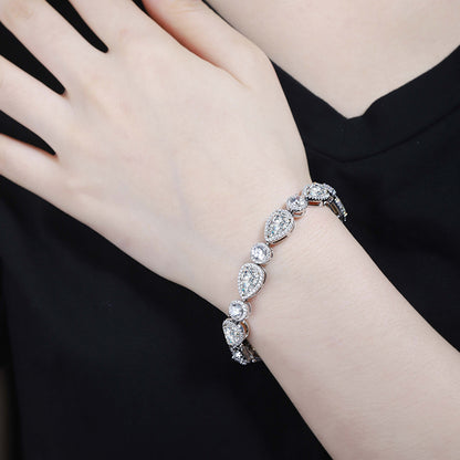 ANSTER Jewelry Custom 9K Gold Lab Grown Diamond Bracelet