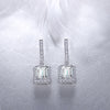 ANSTER Jewelry Customize Platinum PT950 Lab Grown Diamond Earrings
