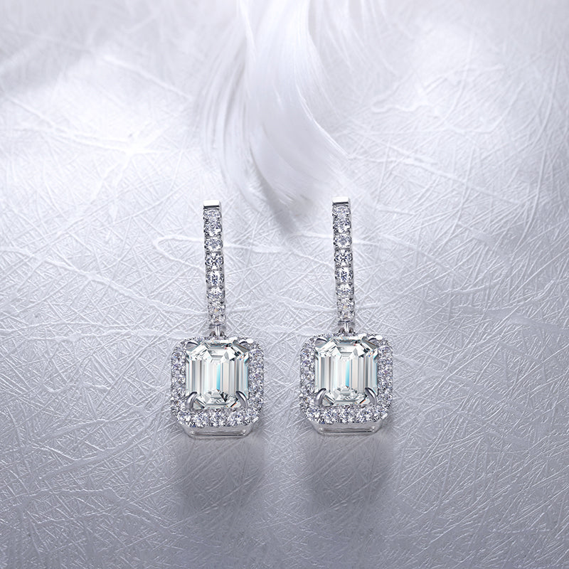 ANSTER Jewelry Customize 18K Gold Lab Grown Diamond Earrings