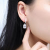 ANSTER Jewelry Customize Platinum PT950 Lab Grown Diamond Earrings