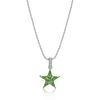 ANSTER Jewelry Custom PT950 Platinum Natural Star Series Gemstone Necklace