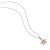 ANSTER Jewelry Customize Platinum PT950 Natural Star Series Gemstone Necklace