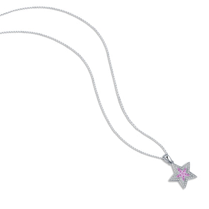 ANSTER Jewelry Anel de diamante personalizado em forma de estrela e lua cultivado em laboratório 