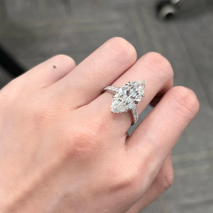 ANSTER Wholesales Price 7ct Marquise cut Lab Grown Diamonds with IGI for Jewelry making