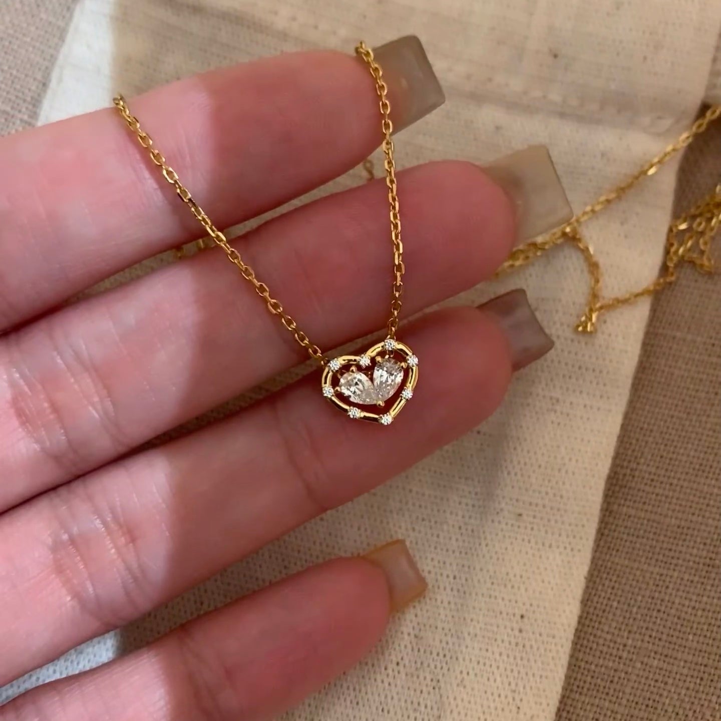 ANSTER Wholesales Price Pear cut Melee Lab Grown Loose Diamonds for Gold Necklace making