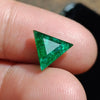 ANSTER Jewelry Custom White Gold Jewelry Lab Grown Emerald Pendant Necklace with GRC Dress Design
