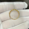 ANSTER Bezel Setting Wholesales Price Melee Round cut Lab Grown Diamond Half Eternity Ring with IGI