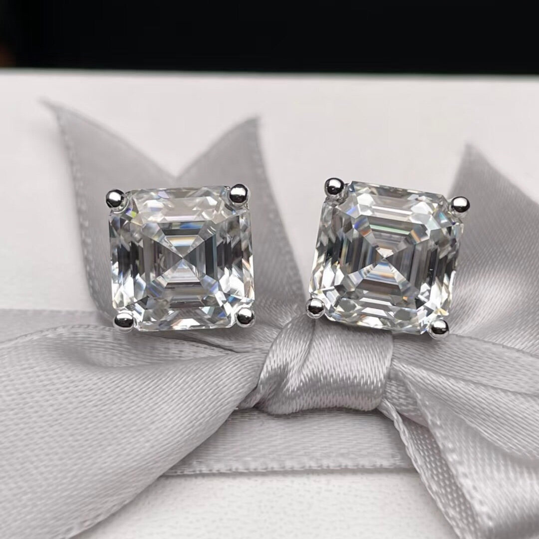 ANSTER Jewelry Customize Lab Grown Diamond PT950 platinum Earrings