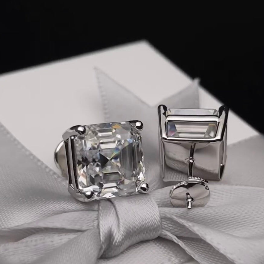 ANSTER Jewelry Customize Lab Grown Diamond PT950 platinum Earrings