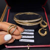 ANSTER Wholesales Price Trinity Band Ring Melee Lab Grown Diamond Gold Ring with IGI