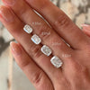 ANSTER Wholesales Price Cushion Lab Grown Diamonds Unpierced Earrings with IGI