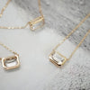 ANSTER Jewelry Anel de diamante ético feito à mão em ouro 18K com lapidação pera cultivado em laboratório 