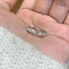 ANSTER Wholesales Price 2.5mm Lab Grown Diamond Half Eternity Ring with IGI PT950 Tennis Ring