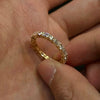 ANSTER Wholesales Price 2.5mm Lab Grown Diamond Eternity Ring with IGI Gold Tennis Ring
