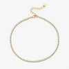 ANSTER Wholesales Price 2.5mm Lab Grown Diamonds Ankle Chain with IGI