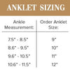ANSTER Wholesales Price 2.5mm Lab Grown Diamonds Ankle Chain with IGI