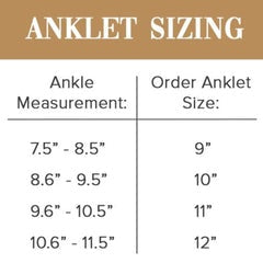 ANSTER Wholesales Price 2.5mm Lab Grown Diamonds Ankle Chain with IGI