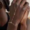 ANSTER Wholesales Price Lab Grown Diamonds Hand Chain Bracelet with IGI