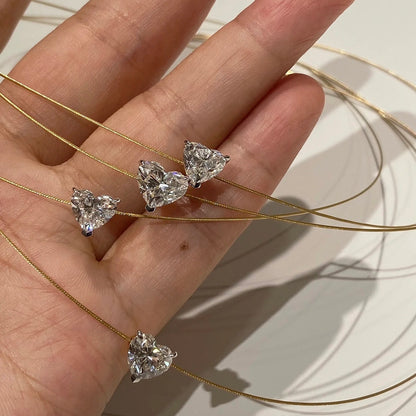 ANSTER Customized Wholesales Price Lab Grown Diamond Choker Necklace with IGI