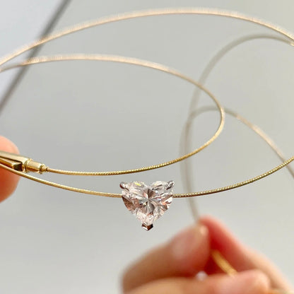 ANSTER Customized Wholesales Price Lab Grown Diamond Choker Necklace with IGI