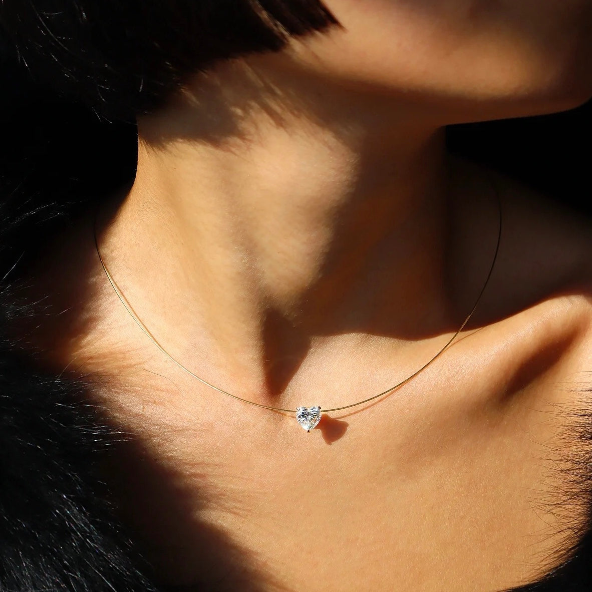 ANSTER Customized Wholesales Price Lab Grown Diamond Choker Necklace with IGI