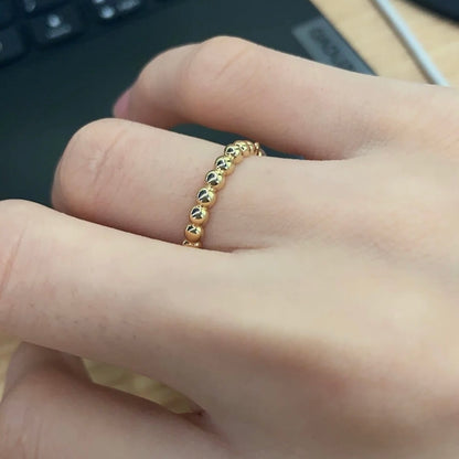ANSTER Prong Setting Wholesales Price Round cut Lab Grown Diamond Half Eternity Ring with IGI