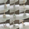 ANSTER Customized Wholesales Price Pear cut Lab Grown Diamond Pendant Necklace with IGI